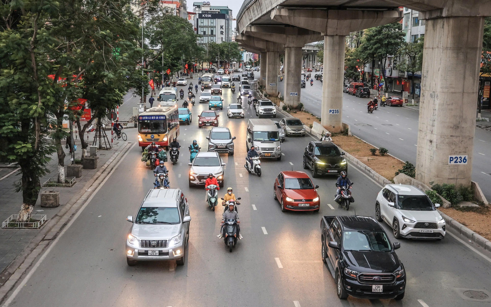 Hà Nội thông thoáng bất ngờ sau kỳ nghỉ tết Nguyên đán Ất Tỵ