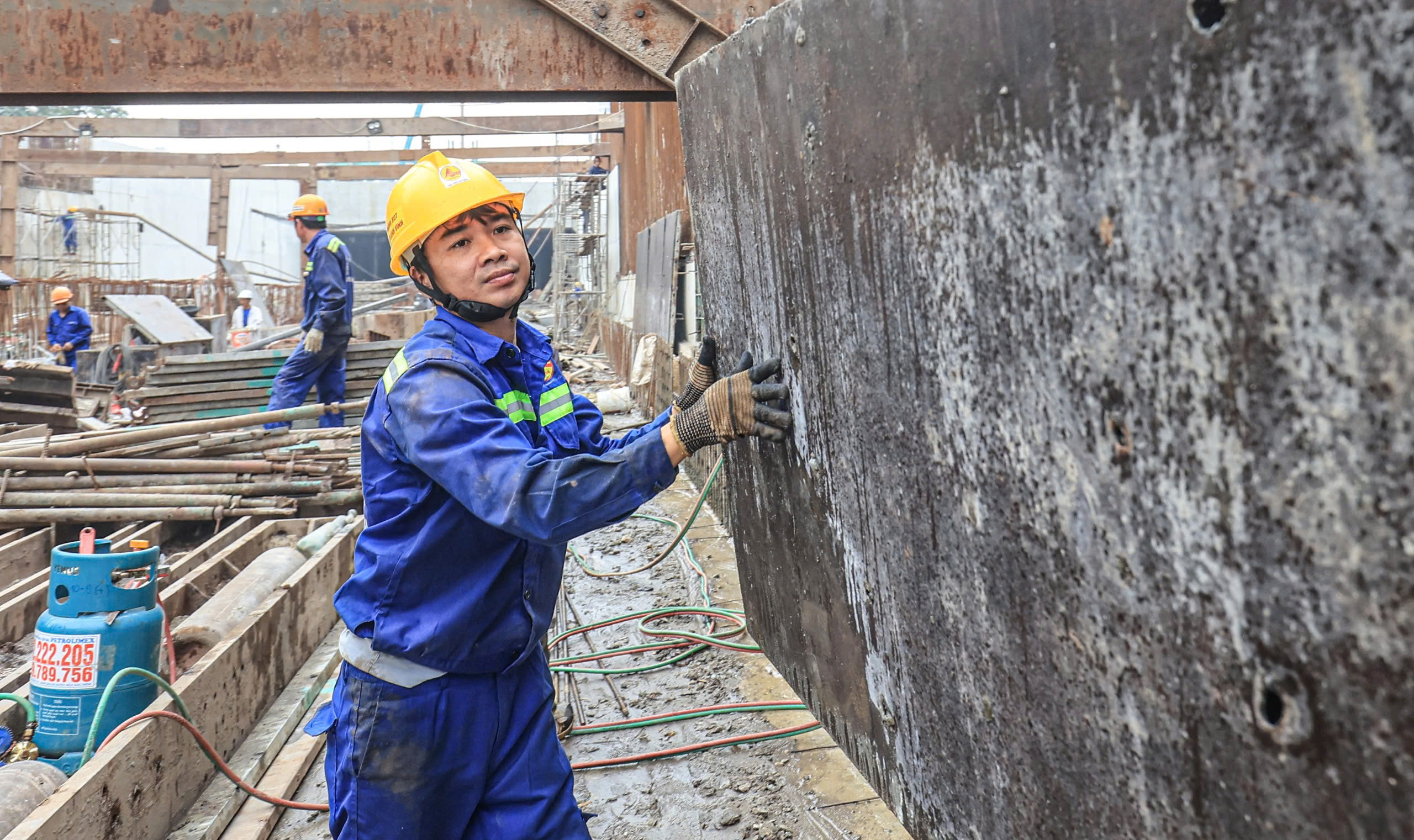 Toàn cảnh hầm chui Giải Phóng - Kim Đồng sau gần 2,5 năm thi công- Ảnh 11.