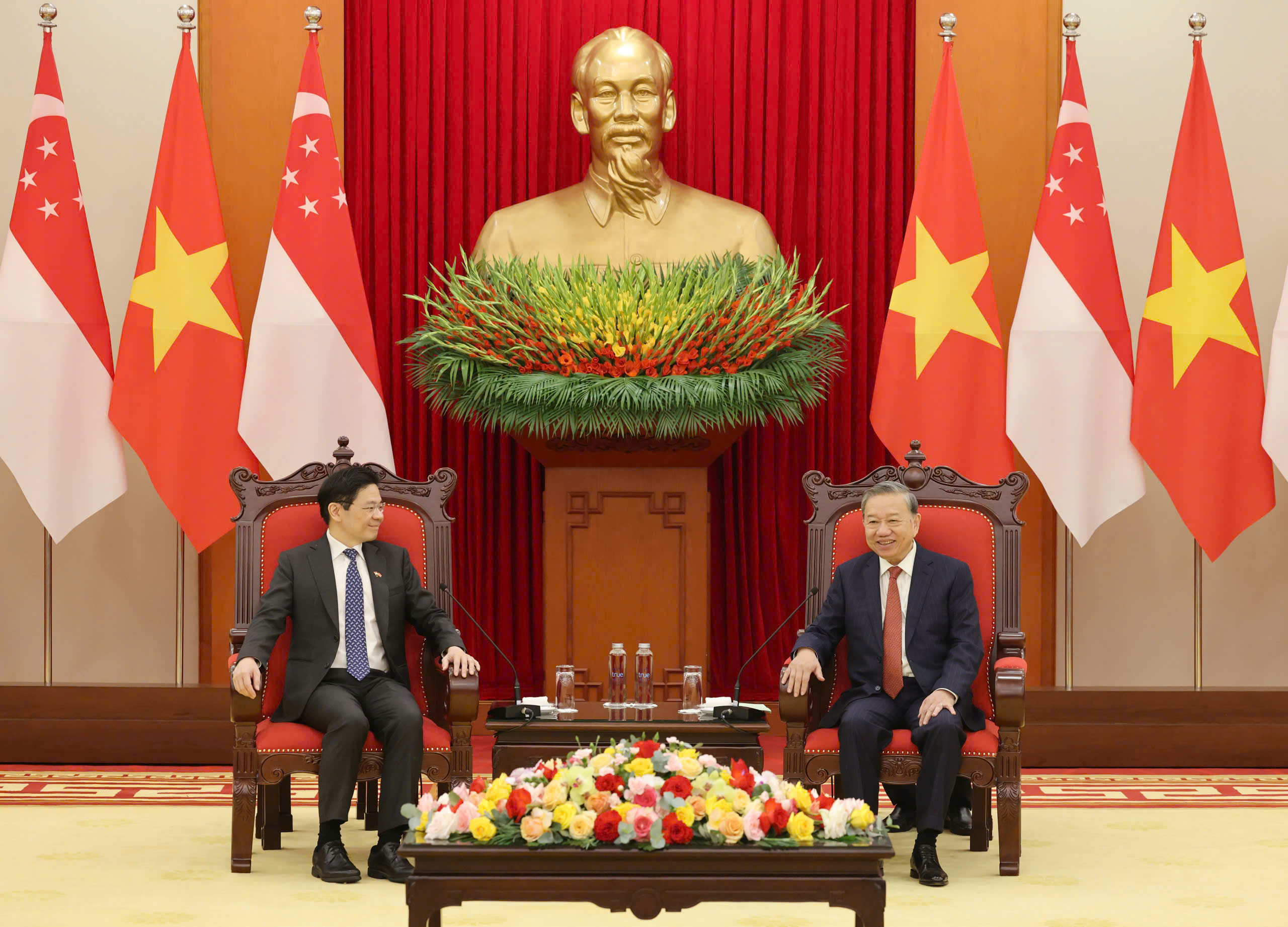 Tổng Bí thư Tô Lâm tiếp Thủ tướng Cộng hòa Singapore Lawrence Wong- Ảnh 2. Tổng Bí thư Tô Lâm tiếp Thủ tướng Cộng hòa Singapore Lawrence Wong- Ảnh 2.