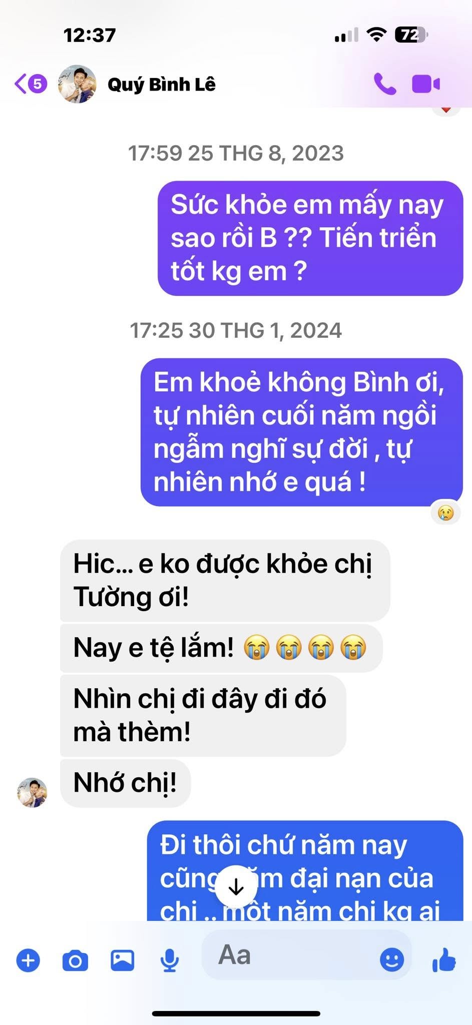 Nhói lòng những tâm sự của diễn viên Quý Bình trước khi qua đời- Ảnh 2.