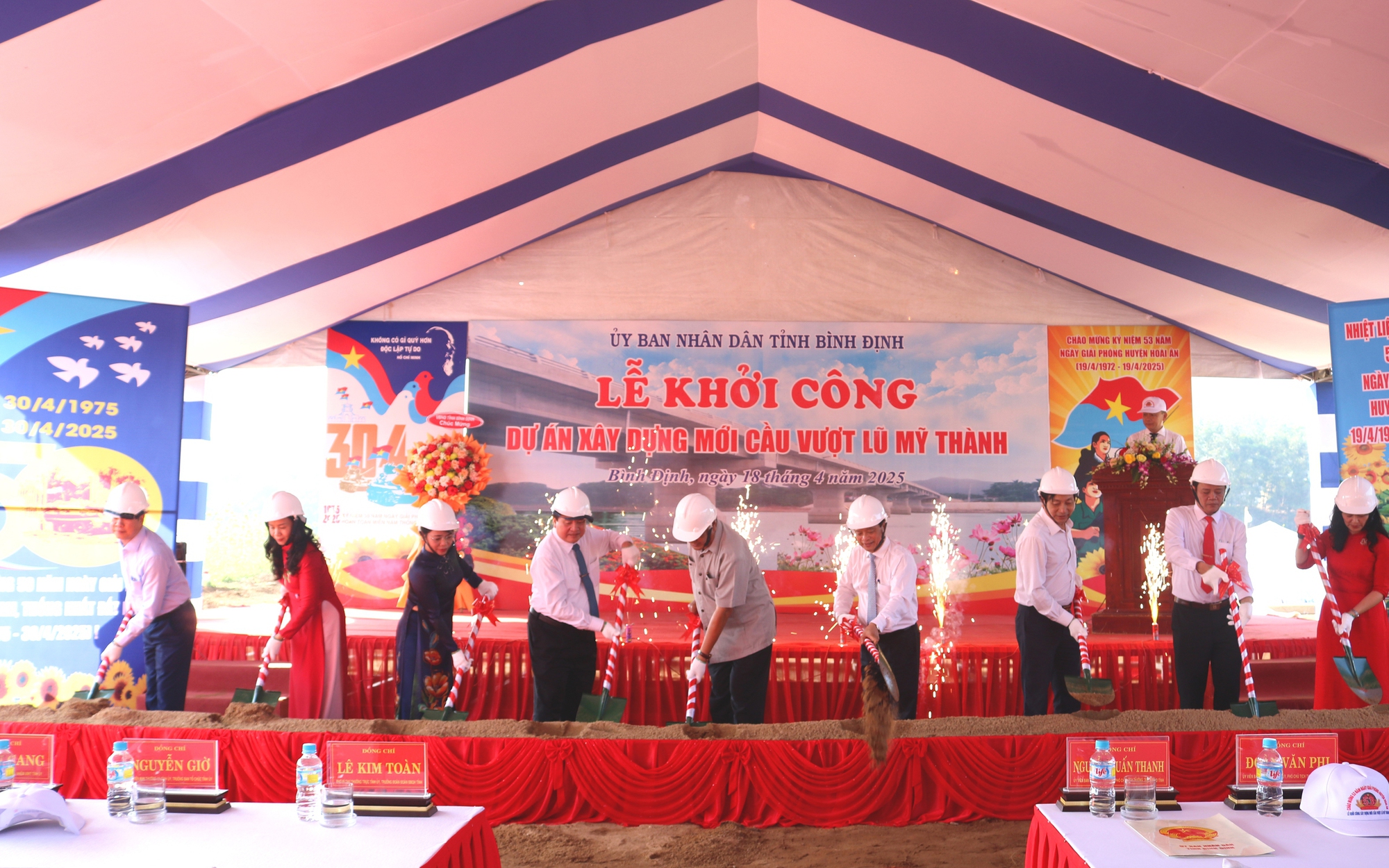 Bình Định khởi công cầu vượt lũ 150 tỷ, vơi nỗi lo mùa thiên tai