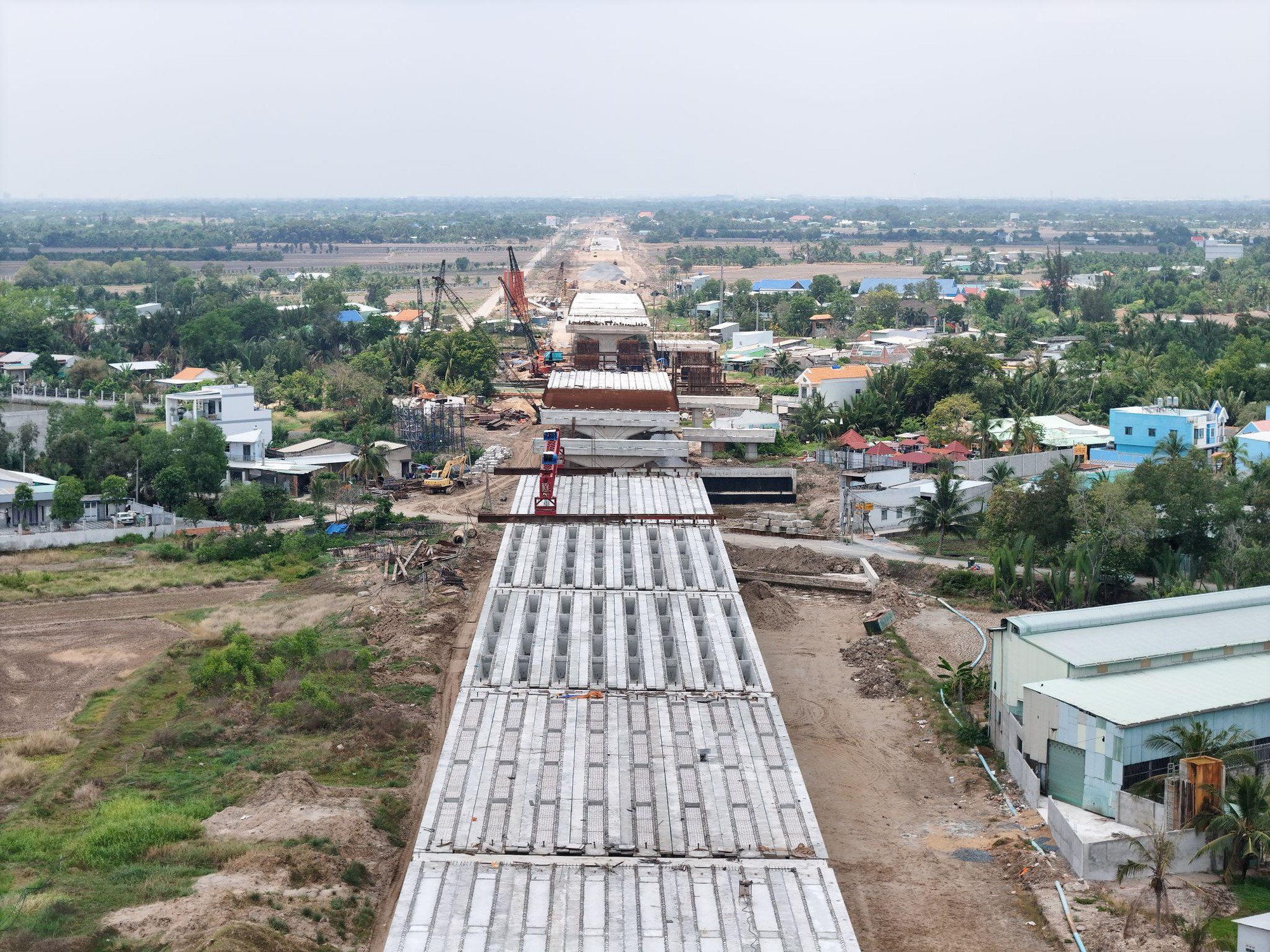 "Ngóng" tiến độ Vành đai 3 TP.HCM qua Long An- Ảnh 6.
