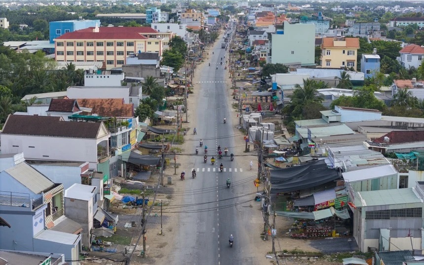 TP.HCM: Dự &aacute;n mở rộng quốc lộ 50 đ&atilde; ho&agrave;n th&agrave;nh 100% mặt bằng