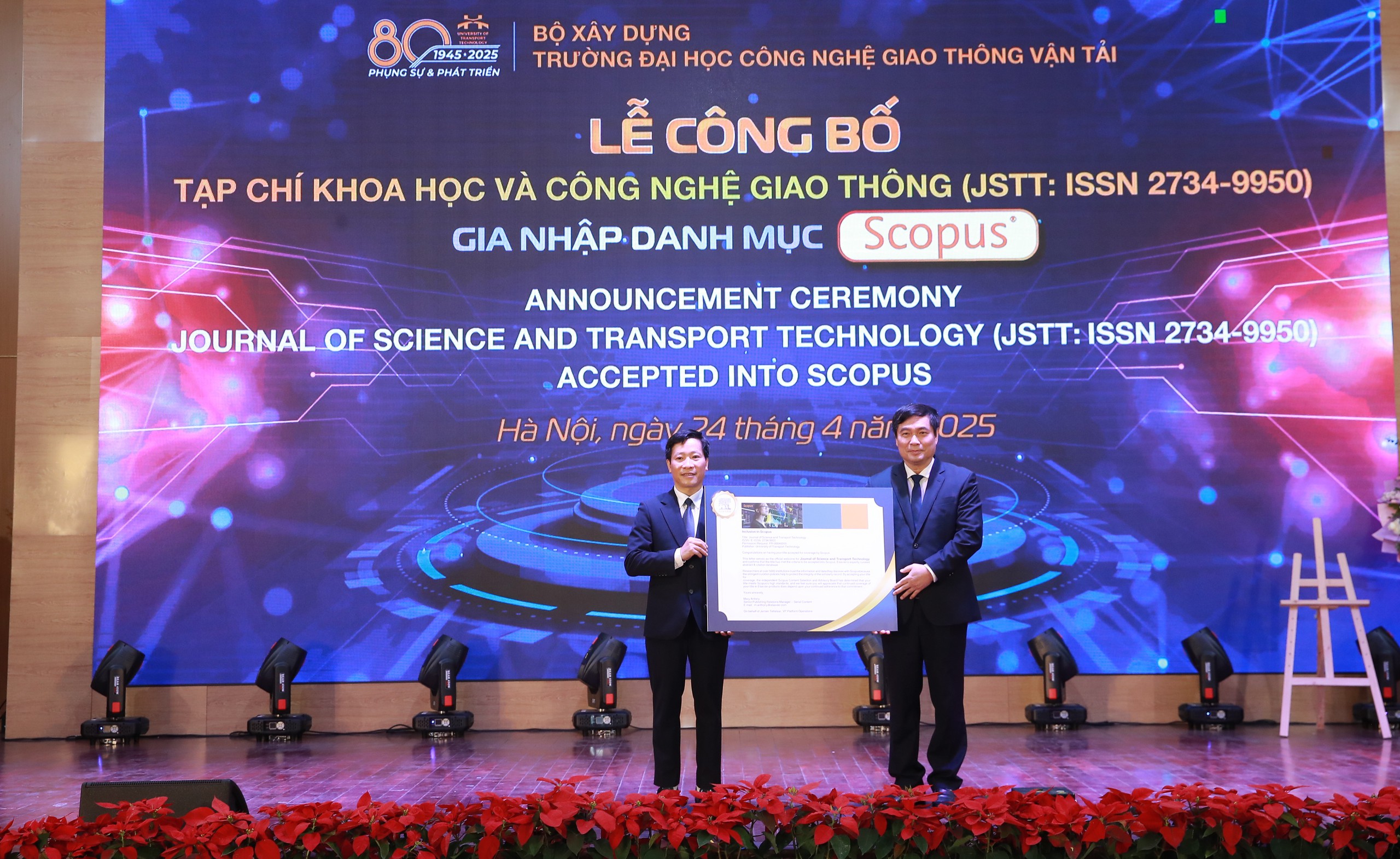 Tạp chí Khoa học và Công nghệ w88 luxury link w88 thông gia nhập danh mục Scopus- Ảnh 2.