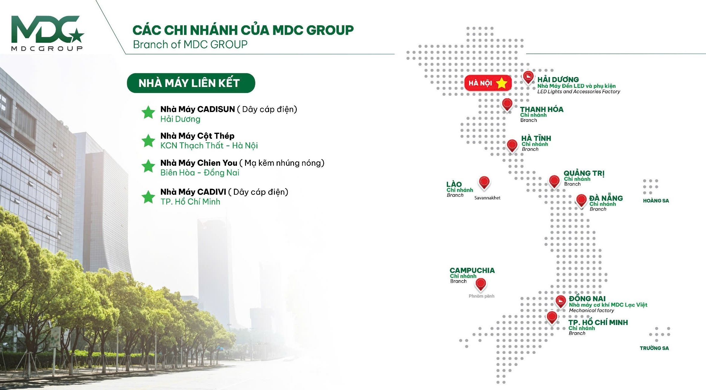 MDC GROUP khẳng định thương hiệu bằng chất lượng sản phẩm- Ảnh 1. MDC GROUP khẳng định thương hiệu bằng chất lượng sản phẩm- Ảnh 1.
