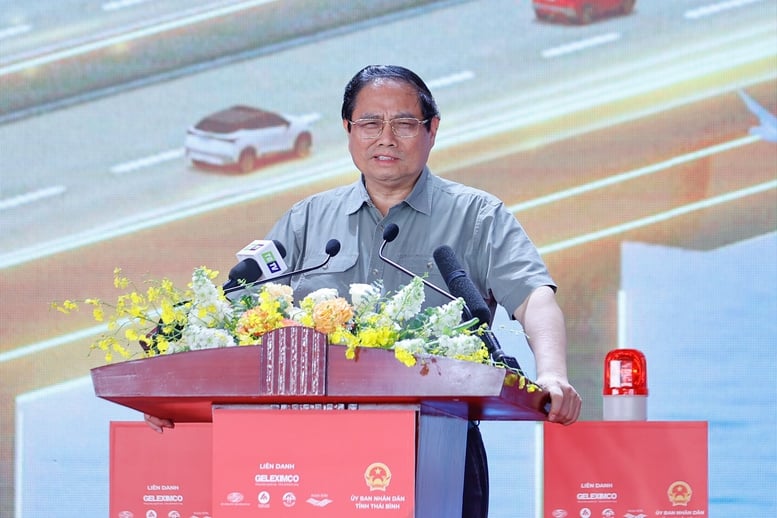 Thủ tướng: Phấn đấu hoàn thành cao tốc qua Thái Bình, Nam Định năm 2026- Ảnh 2. Thủ tướng: Phấn đấu hoàn thành cao tốc qua Thái Bình, Nam Định năm 2026- Ảnh 2.