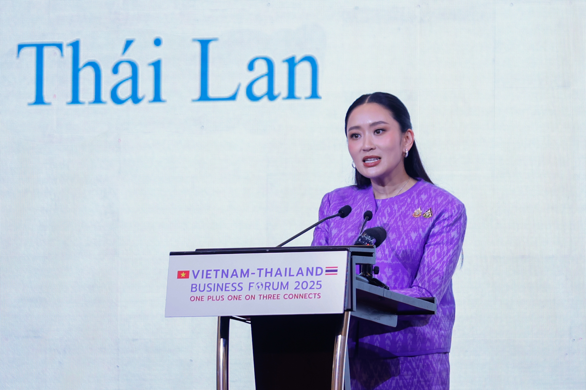 Thủ tướng Paetongtarn: Việt Nam và Thái Lan sẽ cùng phát triển- Ảnh 1. Thủ tướng Paetongtarn: Việt Nam và Thái Lan sẽ cùng phát triển- Ảnh 1.
