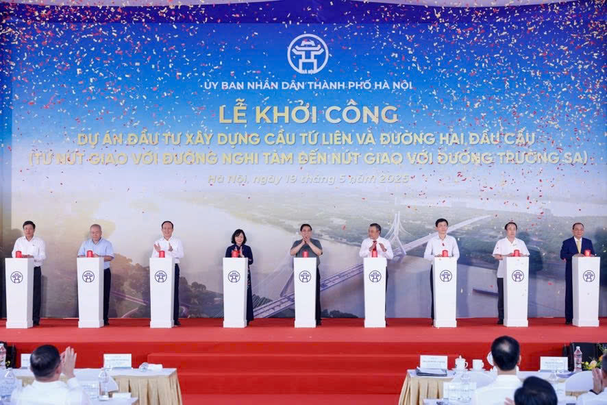 Thủ tướng: Hoàn thành cầu Tứ Liên trong 24 tháng, tạo điểm nhấn kiến trúc cho Thủ đô- Ảnh 3. Thủ tướng: Hoàn thành cầu Tứ Liên trong 24 tháng, tạo điểm nhấn kiến trúc cho Thủ đô- Ảnh 3.