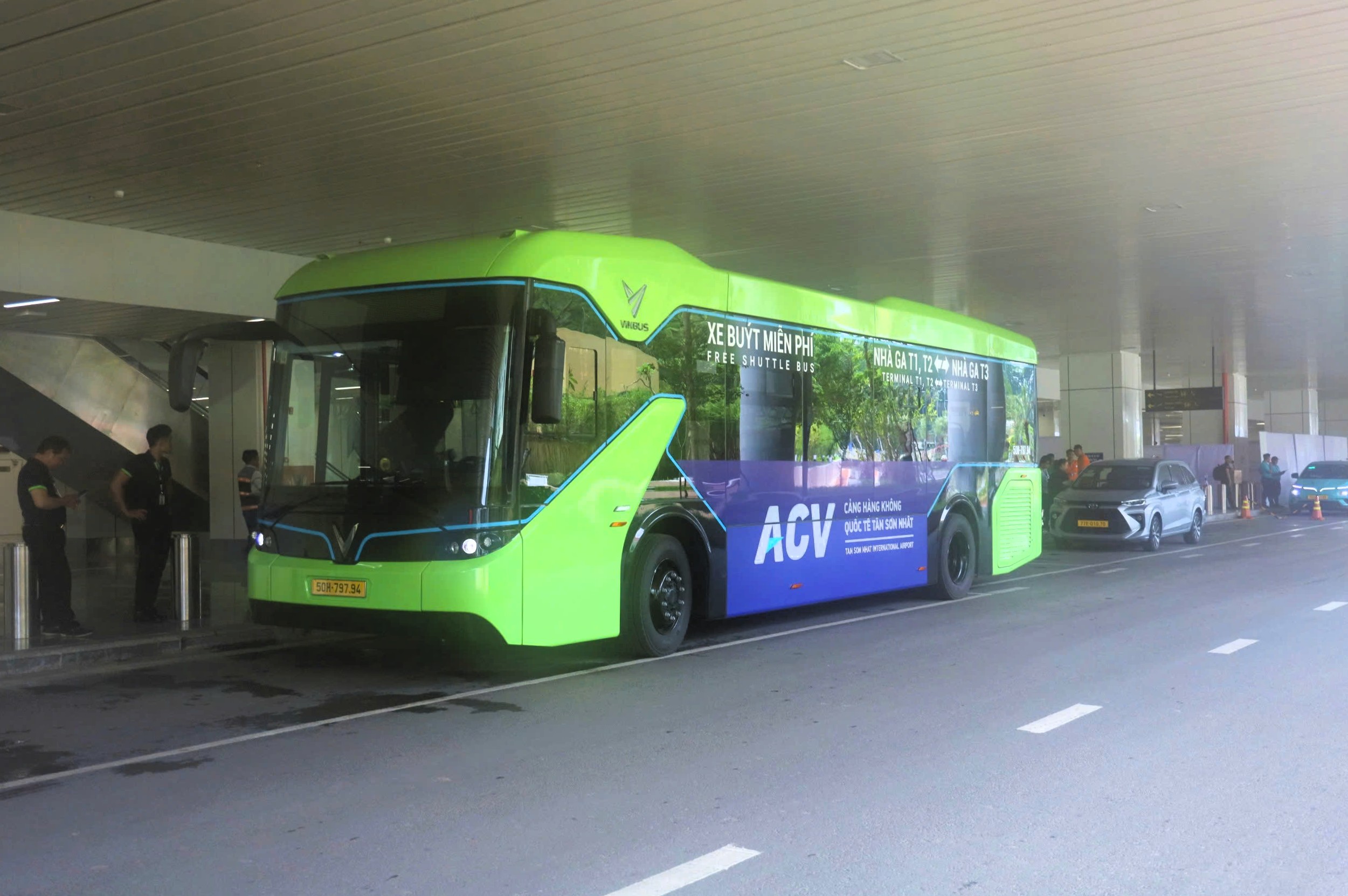 Nhà ga T3 Tân Sơn Nhất - Một không gian hàng không năng động và hiện đại- Ảnh 10. Nhà ga T3 Tân Sơn Nhất - Một không gian hàng không năng động và hiện đại- Ảnh 10.