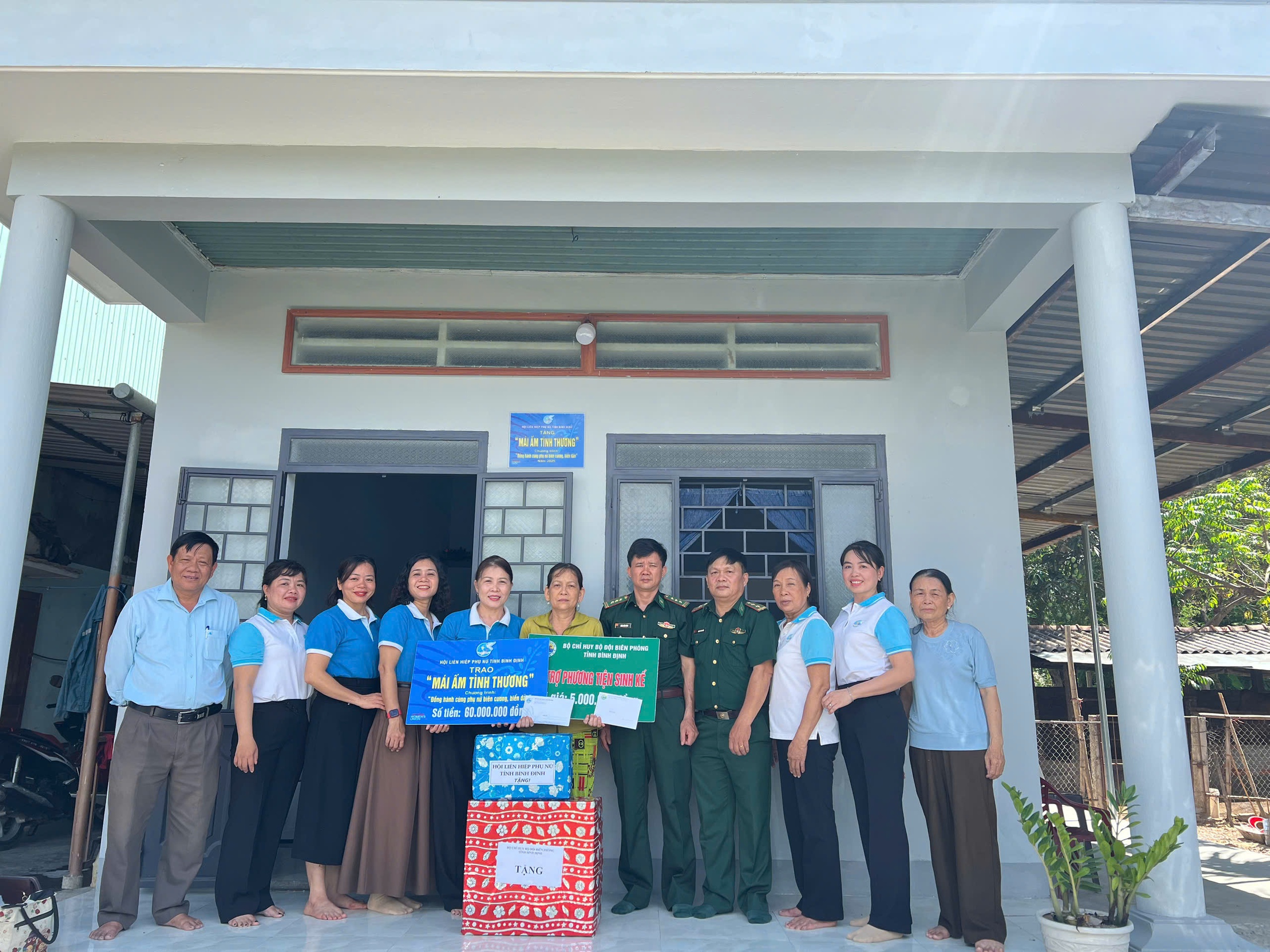 Bình Định: Nghĩa tình quân dân bền chặt từ những mái ấm tình thương- Ảnh 2. Bình Định: Nghĩa tình quân dân bền chặt từ những mái ấm tình thương- Ảnh 2.