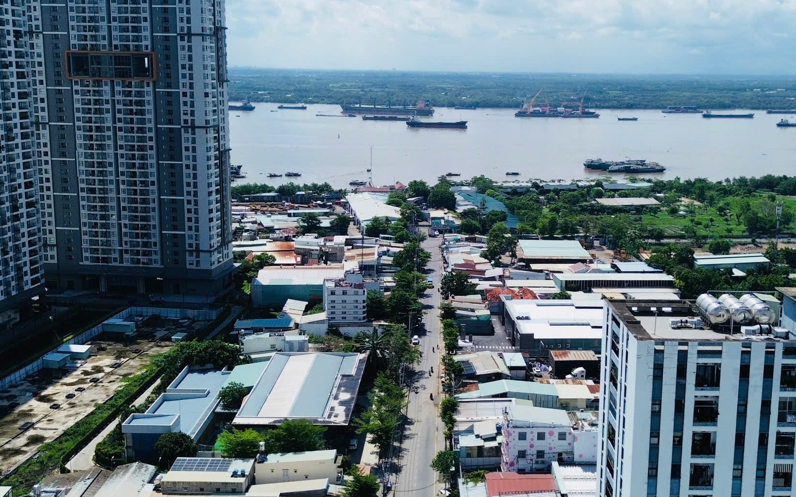 Cao tốc hai tầng nối khu Nam Sài Gòn với sân bay Long Thành đang hình thành