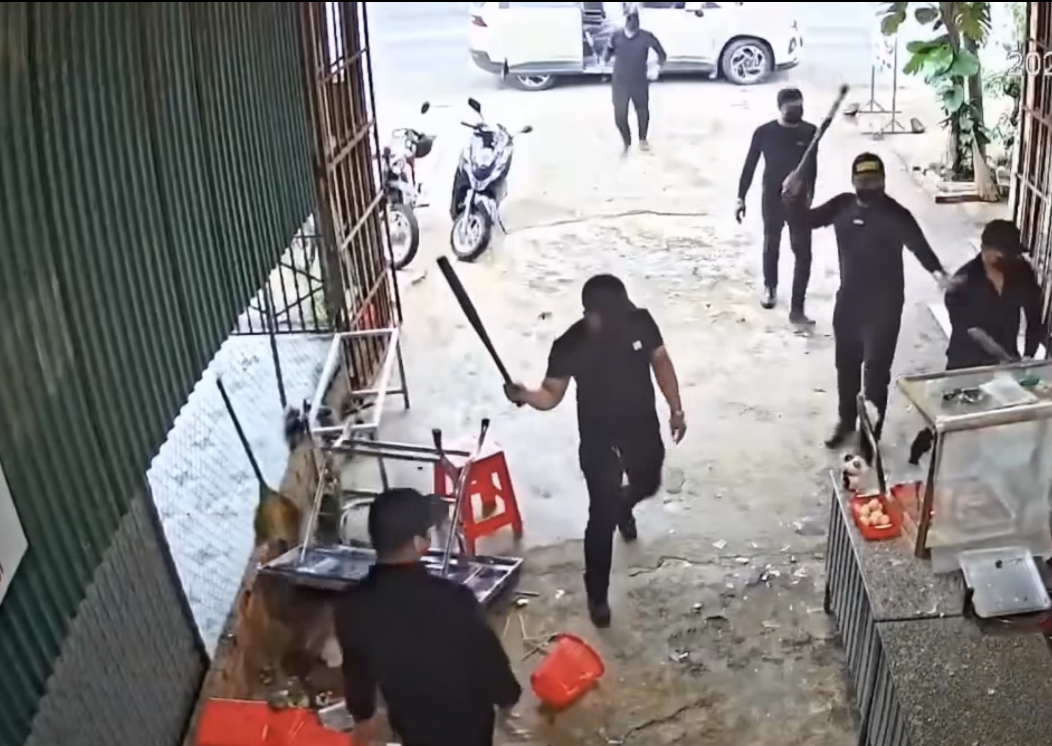Bắt giữ 2 đối tượng trong nhóm côn đồ mang hung khí đập phá nhà dân- Ảnh 1.