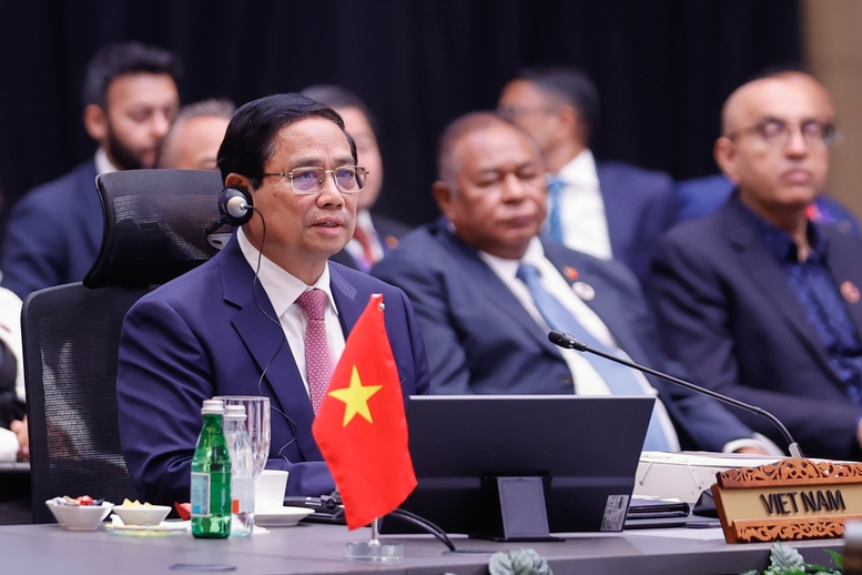 Thủ tướng Phạm Minh Chính bắt đầu các hoạt động tại Hội nghị Cấp cao ASEAN 46- Ảnh 5. Thủ tướng Phạm Minh Chính bắt đầu các hoạt động tại Hội nghị Cấp cao ASEAN 46- Ảnh 5.