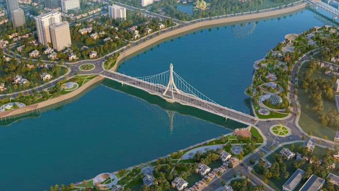 Nha Trang chốt phương án kiến trúc cầu mới thay thế cầu gỗ Phú Kiểng- Ảnh 1.