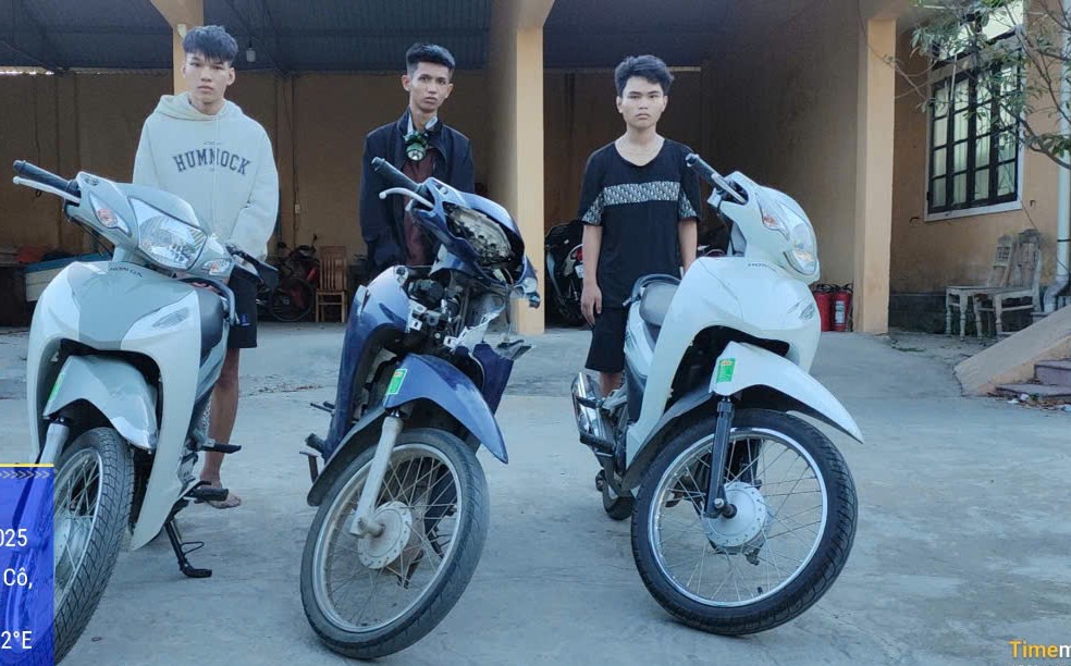 Huế: Bắt giữ nhóm đối tượng trộm cắp 6 xe máy- Ảnh 2. Huế: Bắt giữ nhóm đối tượng trộm cắp 6 xe máy- Ảnh 2.