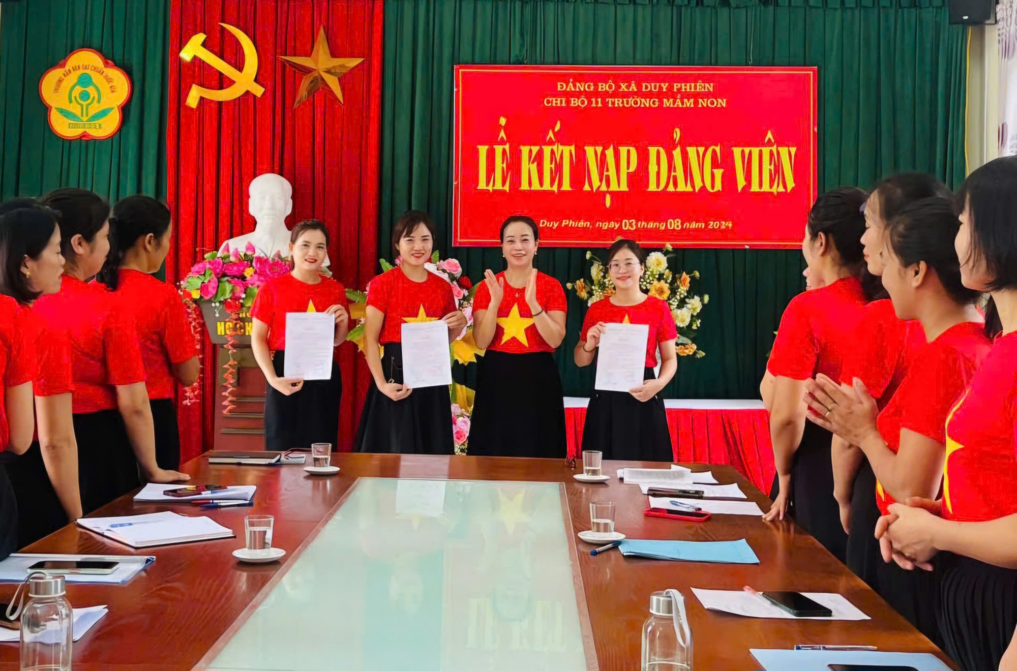 Vĩnh Phúc: Đảng bộ xã Duy Phiên chú trọng phát triển đảng viên mới- Ảnh 2. Vĩnh Phúc: Đảng bộ xã Duy Phiên chú trọng phát triển đảng viên mới- Ảnh 2.