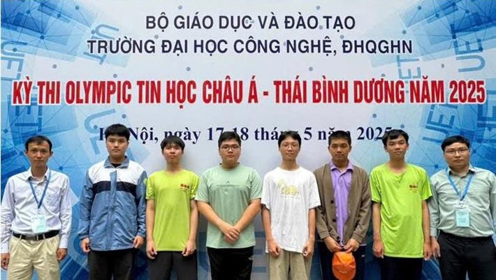 Olympic Tin học châu Á - Thái Bình Dương: Việt Nam dẫn đầu Đông Nam Á với 6/6 huy chương- Ảnh 1. Olympic Tin học châu Á - Thái Bình Dương: Việt Nam dẫn đầu Đông Nam Á với 6/6 huy chương- Ảnh 1.