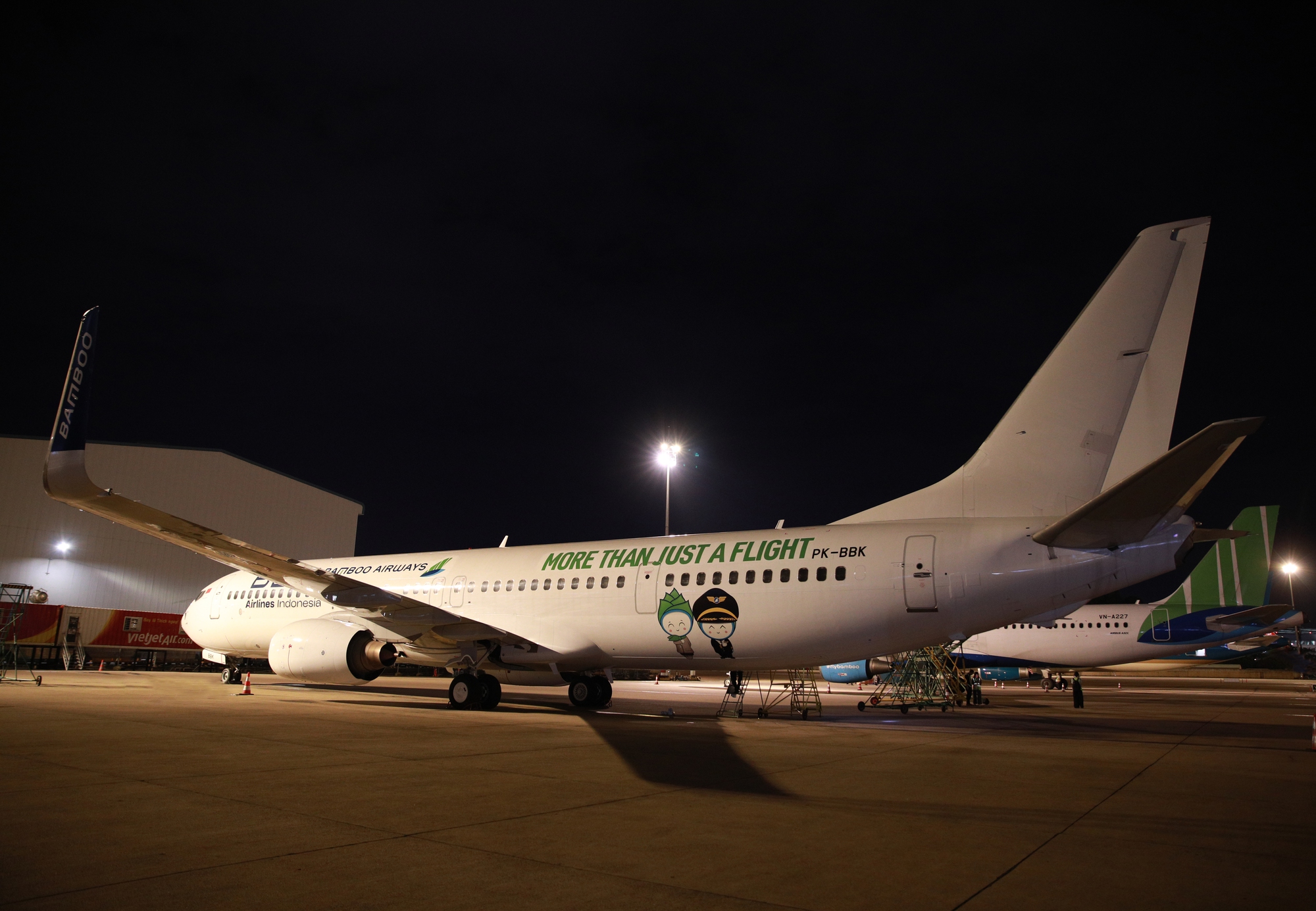 Bamboo Airways hợp tác BBN Airlines Indonesia, tăng cường đội bay- Ảnh 1. Bamboo Airways hợp tác BBN Airlines Indonesia, tăng cường đội bay- Ảnh 1.