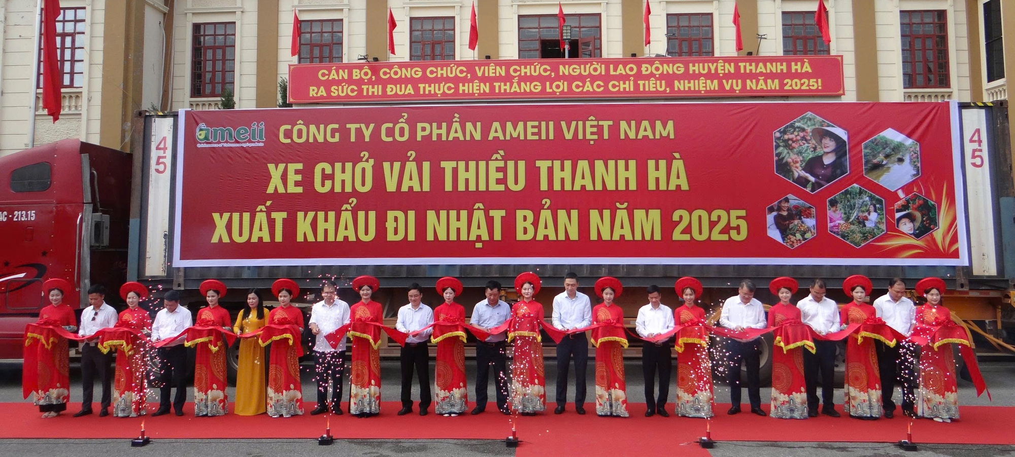 Hải Dương: Mở đầu một vụ vải thắng lợi- Ảnh 3. Hải Dương: Mở đầu một vụ vải thắng lợi- Ảnh 3.