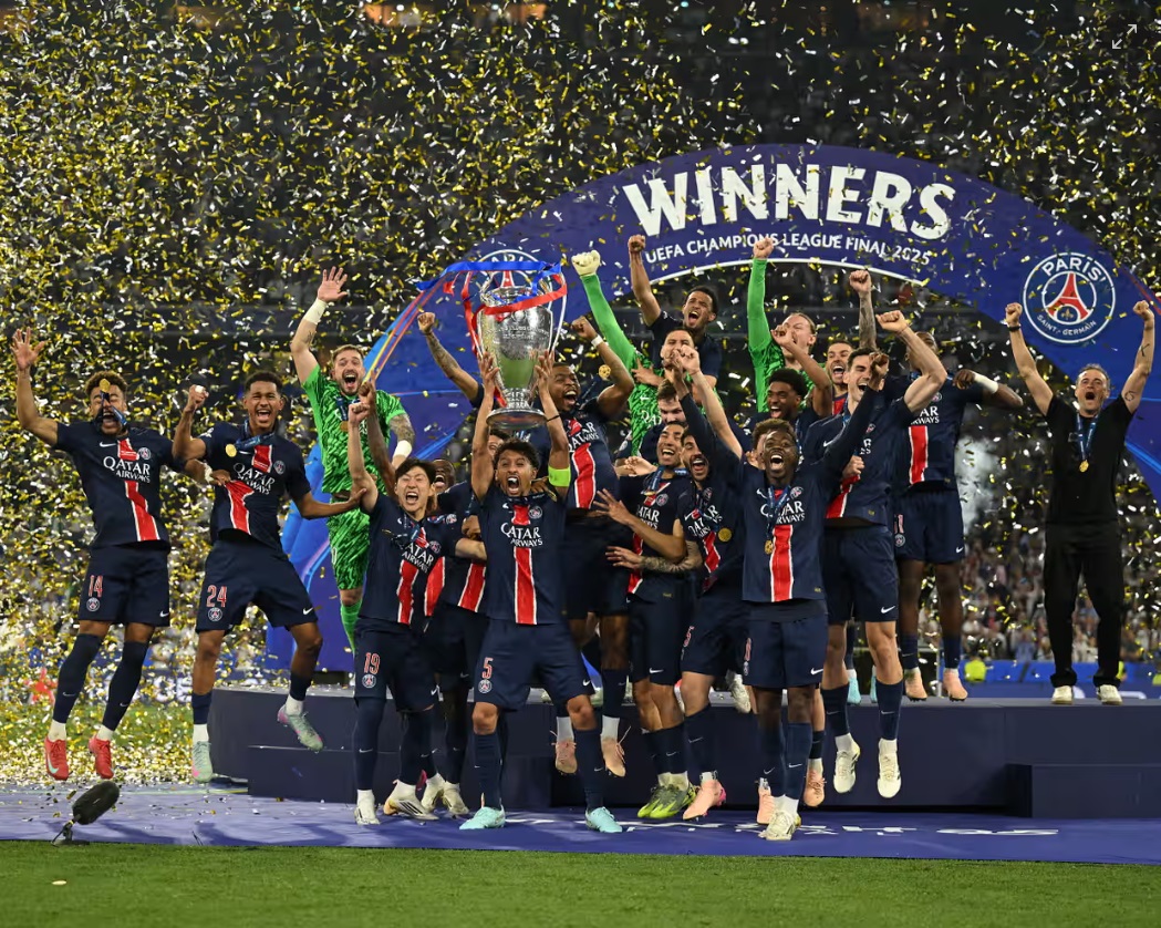 Thắng hủy diệt Inter Milan, PSG lần đầu vô địch Champions League- Ảnh 1. Thắng hủy diệt Inter Milan, PSG lần đầu vô địch Champions League- Ảnh 1.
