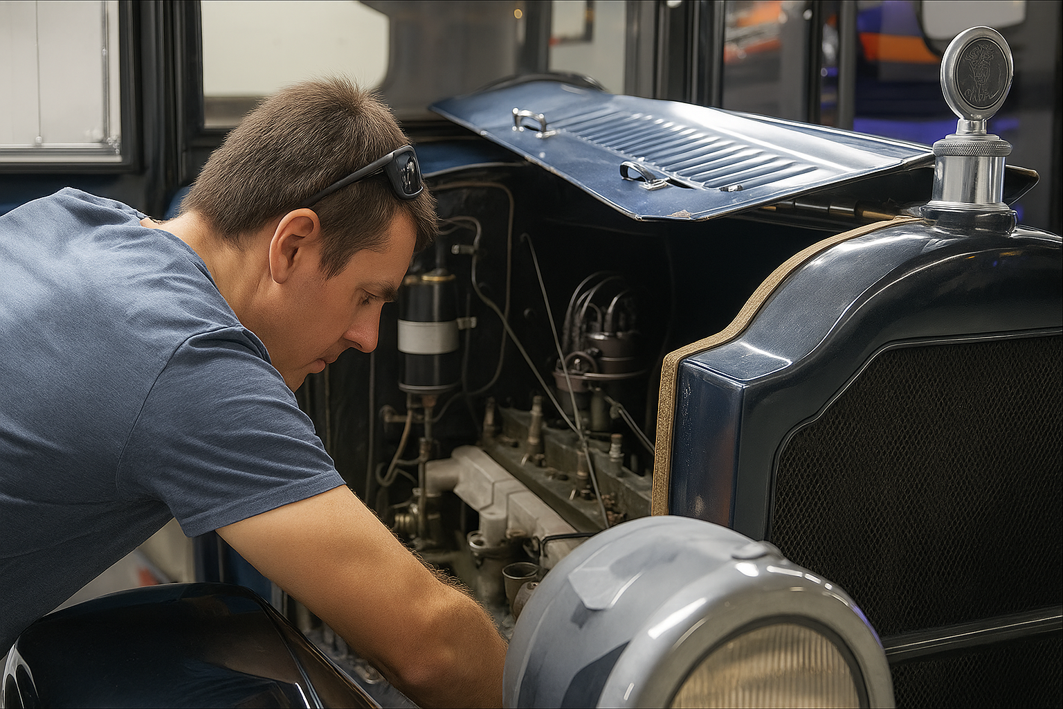 Xe cổ trăm tuổi Packard 1923 vẫn hoạt động tốt- Ảnh 4. Xe cổ trăm tuổi Packard 1923 vẫn hoạt động tốt- Ảnh 4.
