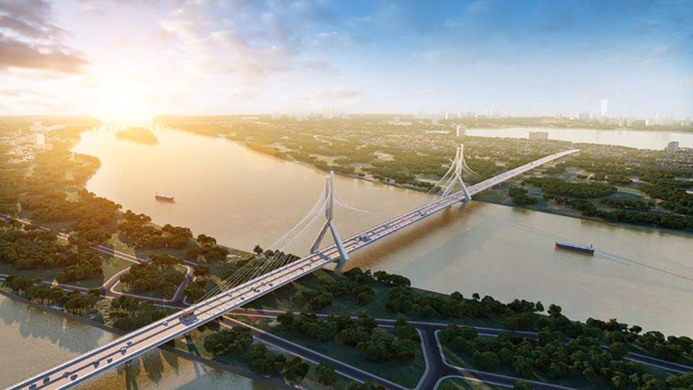 Gấp rút chuẩn bị khởi công cầu Tứ Liên vào ngày 19/5- Ảnh 1. Gấp rút chuẩn bị khởi công cầu Tứ Liên vào ngày 19/5- Ảnh 1.