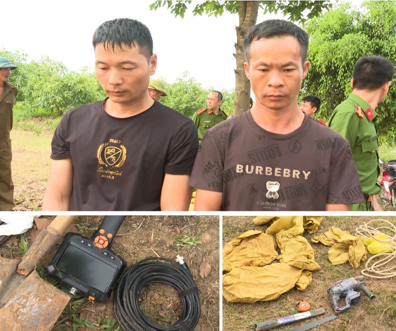 Lời khai của 2 người Trung Quốc xâm phạm lăng mộ vua Lê Túc Tông- Ảnh 1. Lời khai của 2 người Trung Quốc xâm phạm lăng mộ vua Lê Túc Tông- Ảnh 1.
