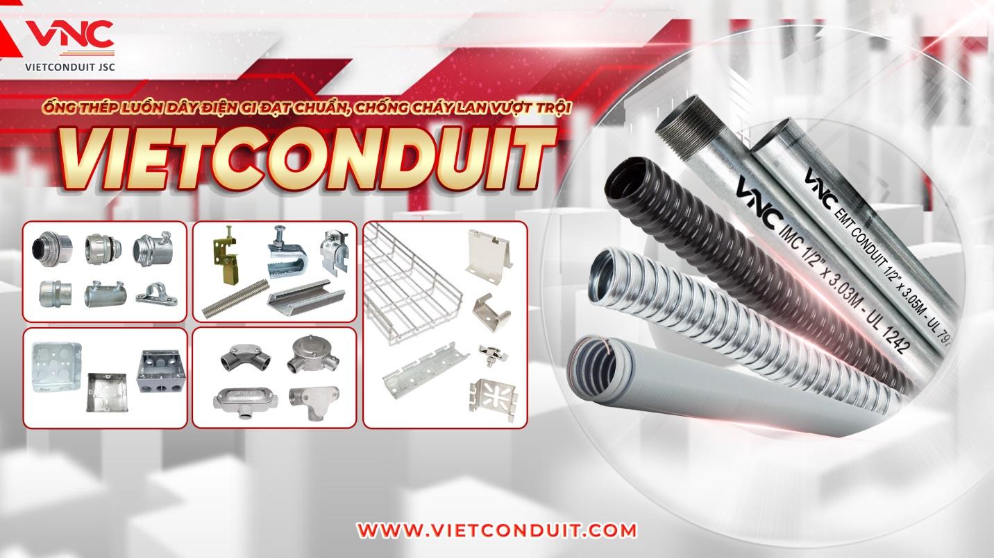 Ống luồn dây điện ren IMC Vietconduit - Giải pháp tin cậy cho các công trình- Ảnh 2. Ống luồn dây điện ren IMC Vietconduit - Giải pháp tin cậy cho các công trình- Ảnh 2.