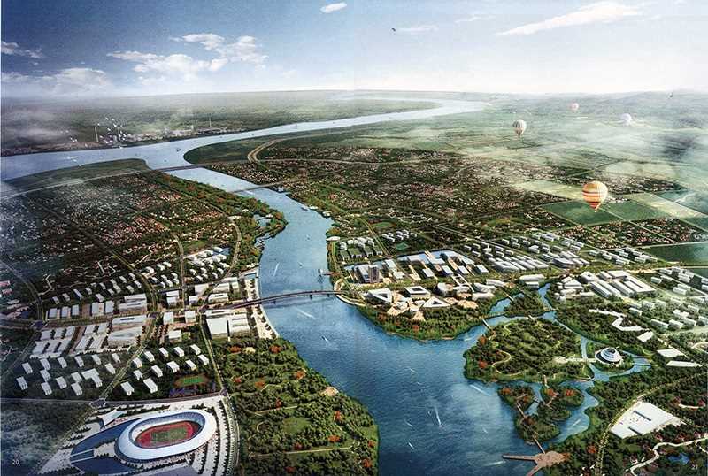 Phối cảnh khu kinh tế ven biển Quảng Yên, tỉnh Quảng Ninh. Phối cảnh khu kinh tế ven biển Quảng Yên, tỉnh Quảng Ninh.