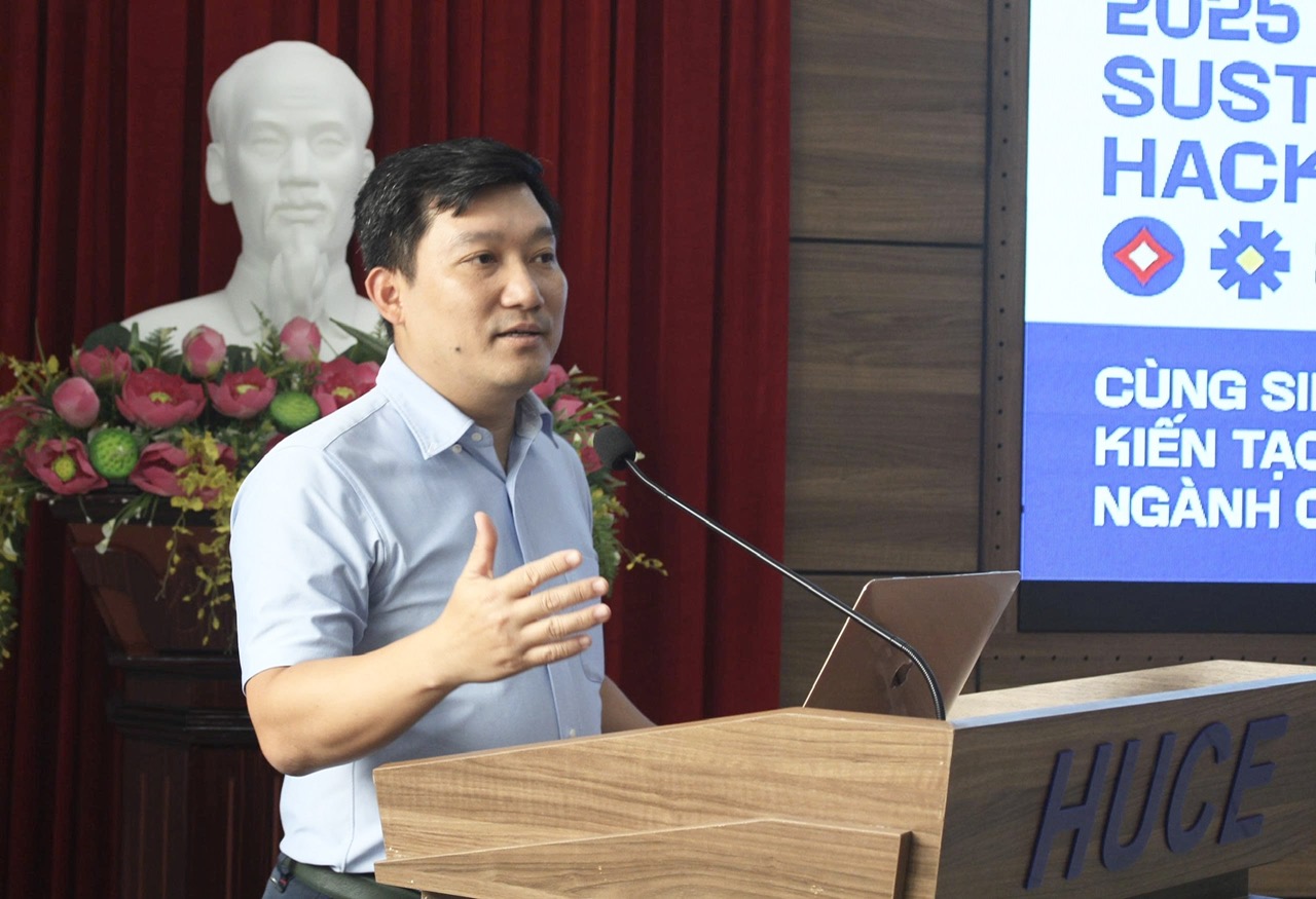 Sustainable Hackathon 2025: Gắn đào tạo thực tiễn với tư duy thiết kế kỹ thuật, kinh tế- Ảnh 1. Sustainable Hackathon 2025: Gắn đào tạo thực tiễn với tư duy thiết kế kỹ thuật, kinh tế- Ảnh 1.
