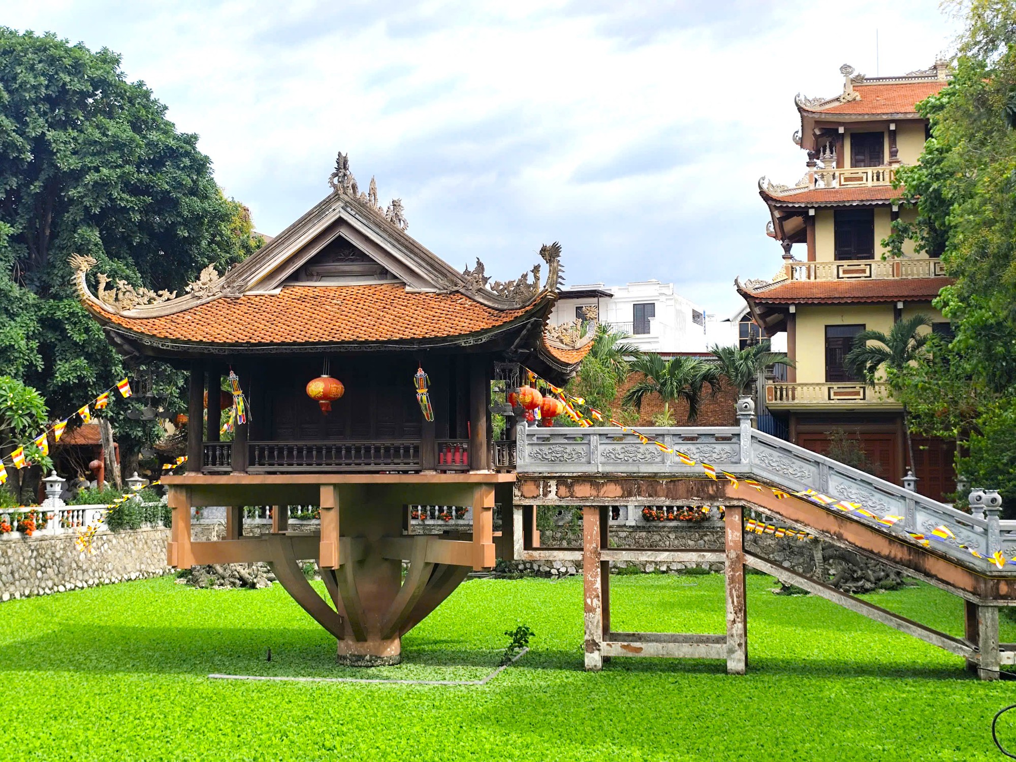Khám phá kiến trúc độc đáo chùa Phổ Chiếu - Dấu ấn lịch sử giữa lòng TP Hải Phòng- Ảnh 7. Khám phá kiến trúc độc đáo chùa Phổ Chiếu - Dấu ấn lịch sử giữa lòng TP Hải Phòng- Ảnh 7.