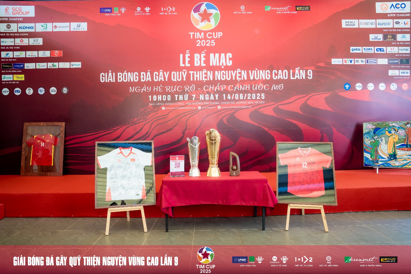 Bế mạc giải bóng đá thiện nguyện TIM CUP 2025- Ảnh 1. Bế mạc giải bóng đá thiện nguyện TIM CUP 2025- Ảnh 1.