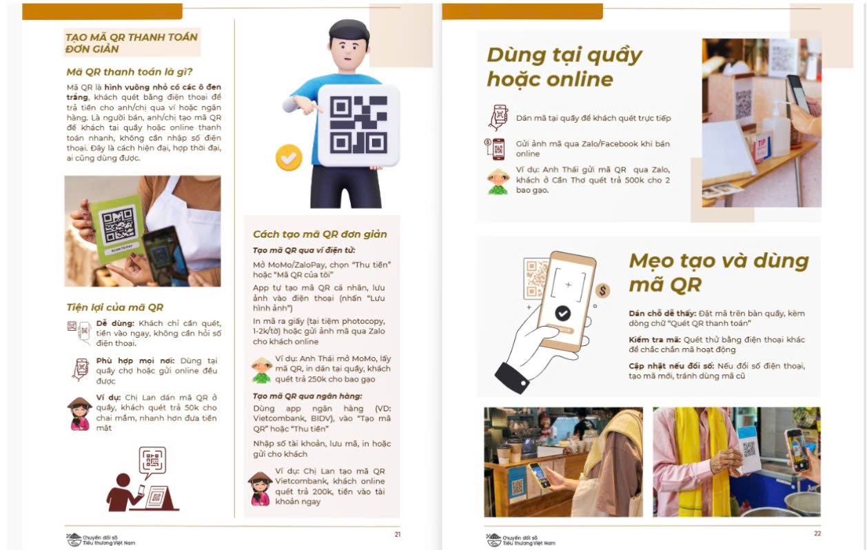 Lên chợ, lên sàn: “Cẩm nang gối đầu” đưa tiểu thương hòa mình vào thời đại số- Ảnh 2. Lên chợ, lên sàn: “Cẩm nang gối đầu” đưa tiểu thương hòa mình vào thời đại số- Ảnh 2.