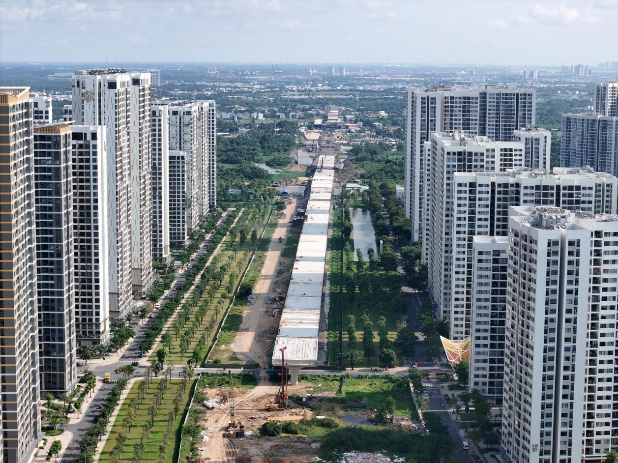 TP.HCM đẩy nhanh công tác bồi thường, GPMB các dự án giao thông trọng điểm- Ảnh 1. DJI_20250527151557_0247_D