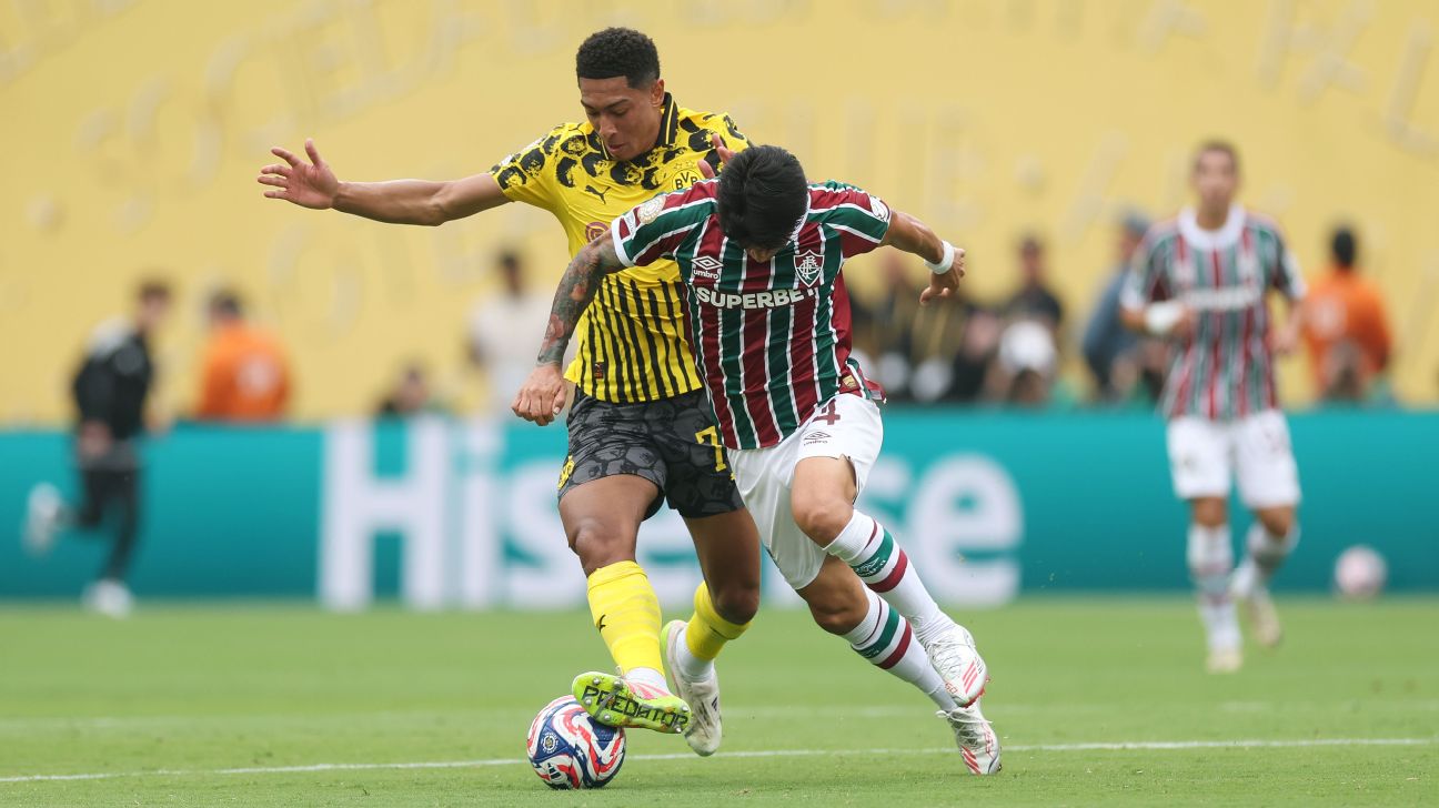 FIFA Club World Cup: Thi đấu kém thuyết phục, Dortmund bị Fluminense cầm hòa- Ảnh 1. FIFA Club World Cup: Thi đấu kém thuyết phục, Dortmund bị Fluminense cầm hòa- Ảnh 1.