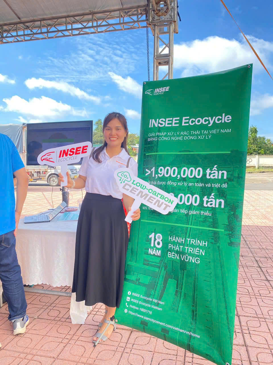 INSEE đã nhận được sự ghi nhận từ địa phương về những đóng góp tích cực trong công tác bảo vệ môi trường