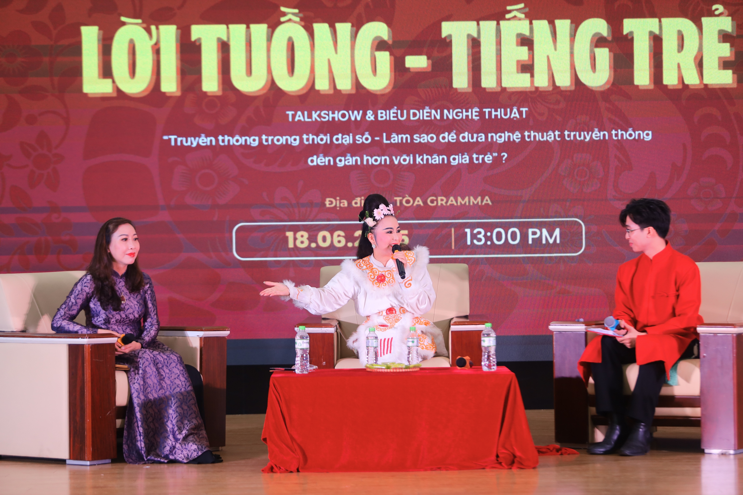 Nghệ sĩ Nhà hát Tuồng Việt Nam cổ vũ gen Z bảo tồn nghệ thuật truyền thống- Ảnh 3. Nghệ sĩ Nhà hát Tuồng Việt Nam cổ vũ gen Z bảo tồn nghệ thuật truyền thống- Ảnh 3.