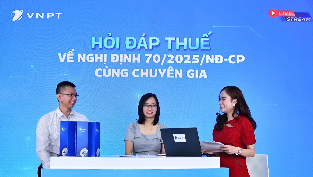 VNPT miễn phí phần mềm hóa đơn điện tử cho hộ kinh doanh - Ảnh 1. VNPT miễn phí phần mềm hóa đơn điện tử cho hộ kinh doanh - Ảnh 1.
