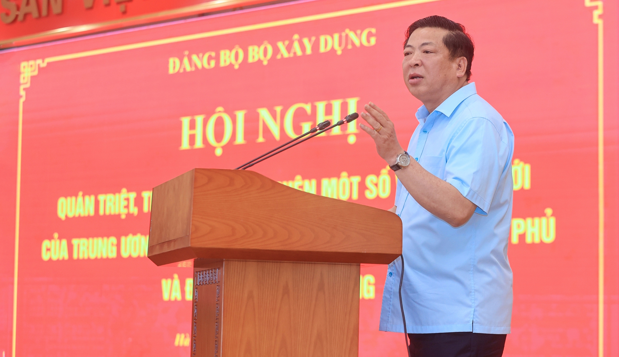 Đảng bộ Bộ Xây dựng quán triệt các văn bản mới của Đảng, Nhà nước- Ảnh 1. Đảng bộ Bộ Xây dựng quán triệt các văn bản mới của Đảng, Nhà nước- Ảnh 1.