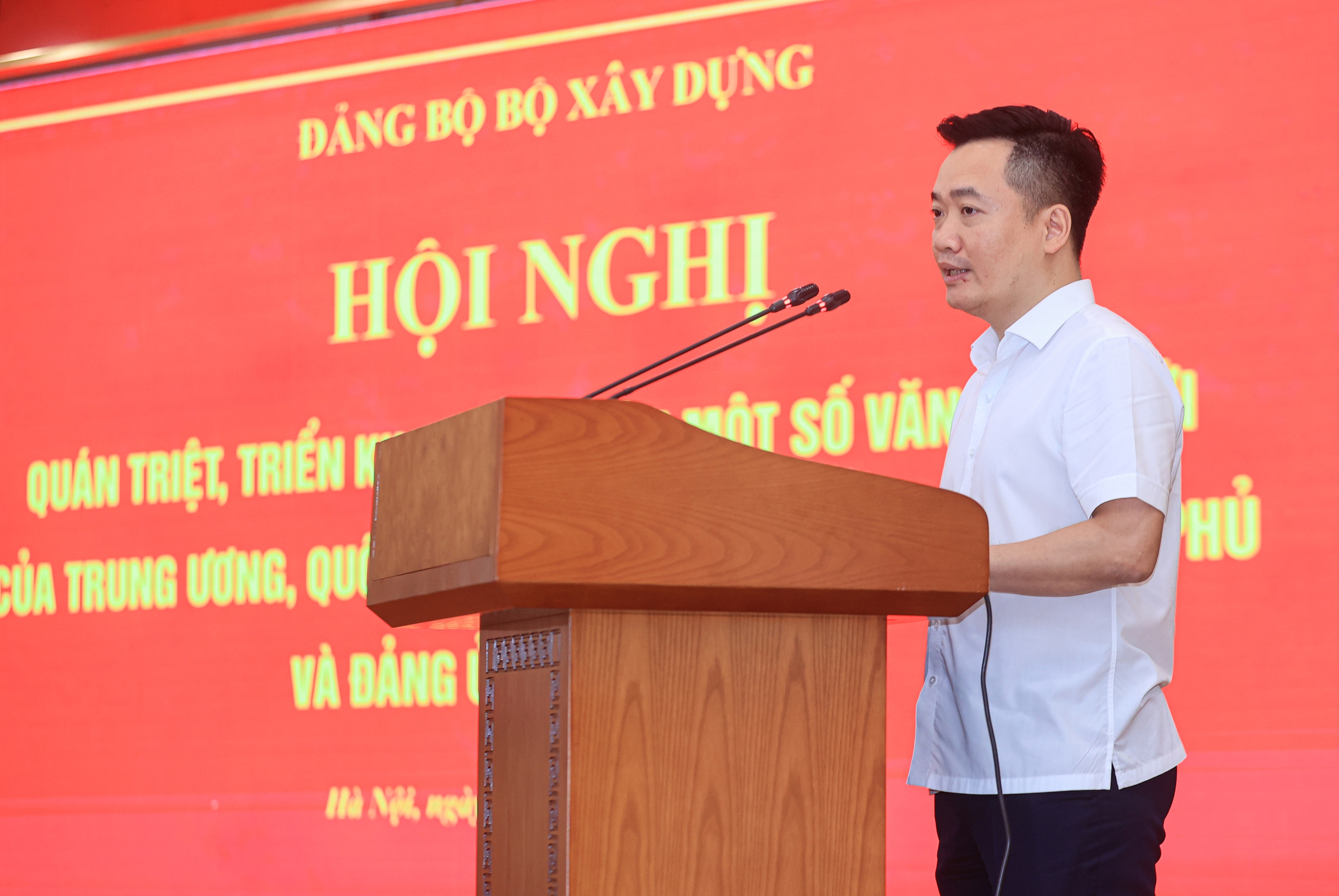 Đảng bộ Bộ Xây dựng quán triệt các văn bản mới của Đảng, Nhà nước- Ảnh 2. Đảng bộ Bộ Xây dựng quán triệt các văn bản mới của Đảng, Nhà nước- Ảnh 2.