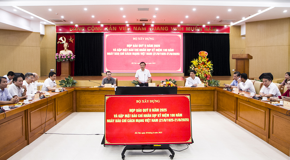 Bộ Xây dựng tổ chức gặp mặt báo chí nhân kỷ niệm 100 ngày Báo chí cách mạng Việt Nam. Bộ Xây dựng tổ chức gặp mặt báo chí nhân kỷ niệm 100 ngày Báo chí cách mạng Việt Nam.