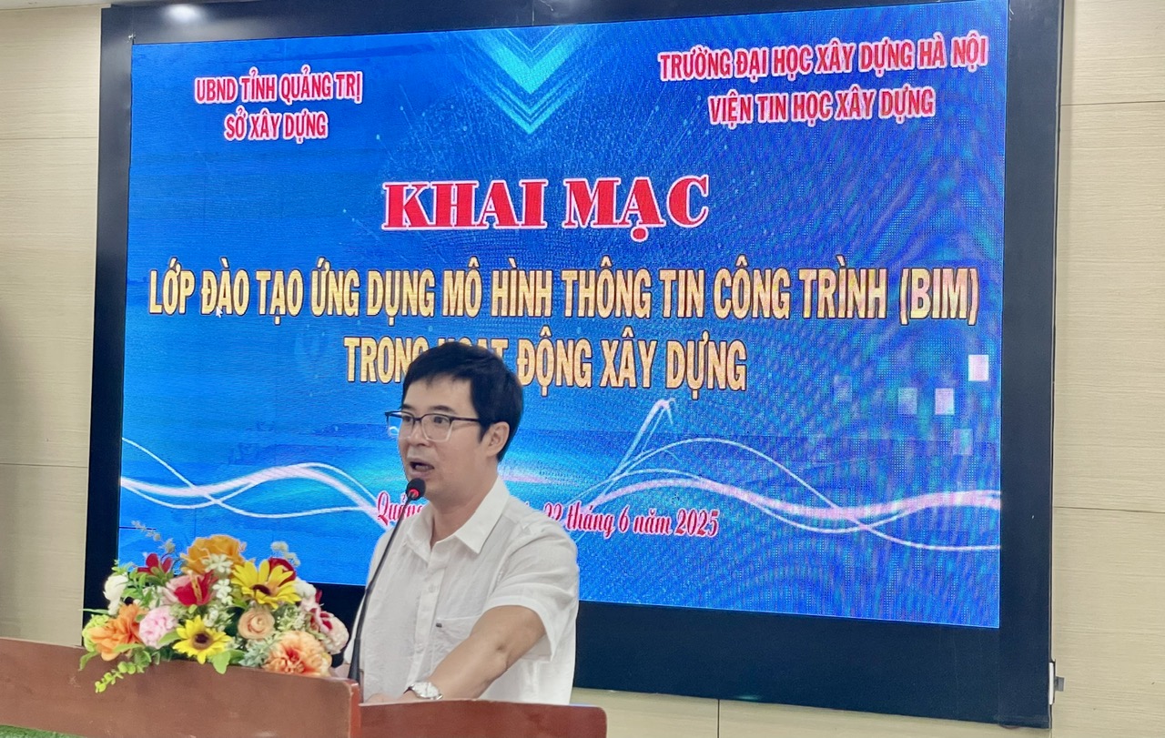 Quảng Trị: Tăng cường đào tạo, ứng dụng mô hình thông tin công trình trong xây dựng- Ảnh 2. Quảng Trị: Tăng cường đào tạo, ứng dụng mô hình thông tin công trình trong xây dựng- Ảnh 2.