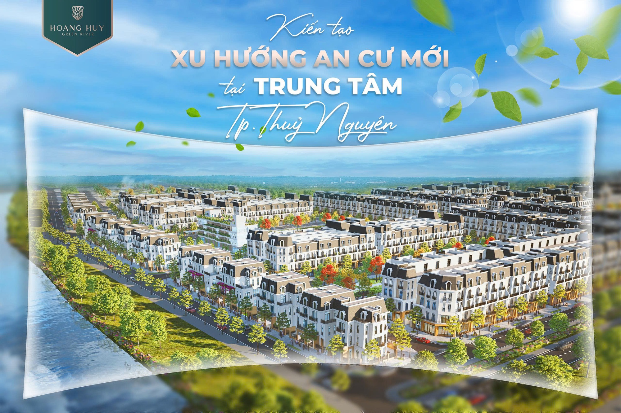 Hoàng Huy Green River - Kiến tạo xu hướng an cư mới tại trung tâm TP Thủy Nguyên- Ảnh 1.