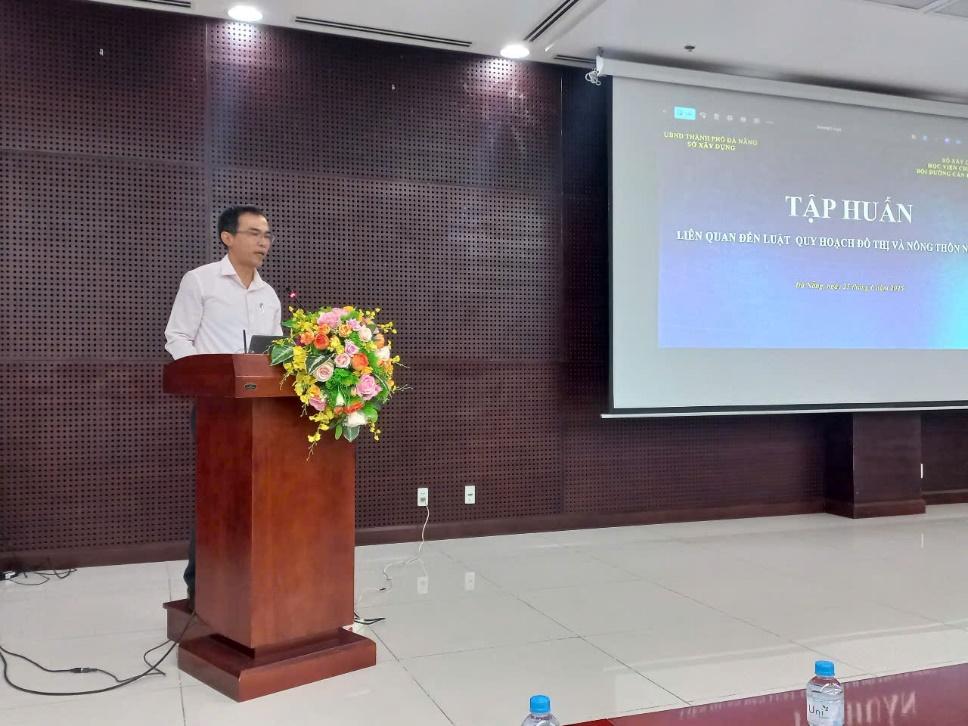 Tập huấn Luật Quy hoạch đô thị và nông thôn cho cán bộ tại Đà Nẵng- Ảnh 1. Tập huấn Luật Quy hoạch đô thị và nông thôn cho cán bộ tại Đà Nẵng- Ảnh 1.