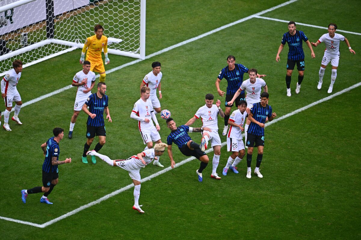 FIFA Club World Cup: Đánh bại River Plate, Inter Milan giành ngôi nhất bảng E- Ảnh 1. FIFA Club World Cup: Đánh bại River Plate, Inter Milan giành ngôi nhất bảng E- Ảnh 1.