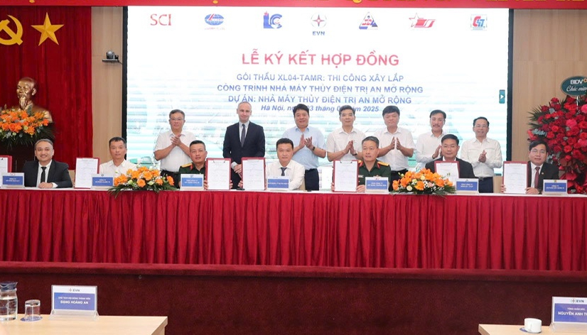 EVN ký hợp đồng thi công 1.400 tỷ đồng mở rộng thủy điện Trị An- Ảnh 1. EVN ký hợp đồng thi công 1.400 tỷ đồng mở rộng thủy điện Trị An- Ảnh 1.