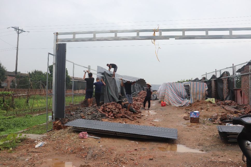 Vĩnh Phúc: Ráo riết xử lý xây dựng trái phép trên đất nông nghiệp tại huyện Vĩnh Tường- Ảnh 3. Vĩnh Phúc: Ráo riết xử lý xây dựng trái phép trên đất nông nghiệp tại huyện Vĩnh Tường- Ảnh 3.