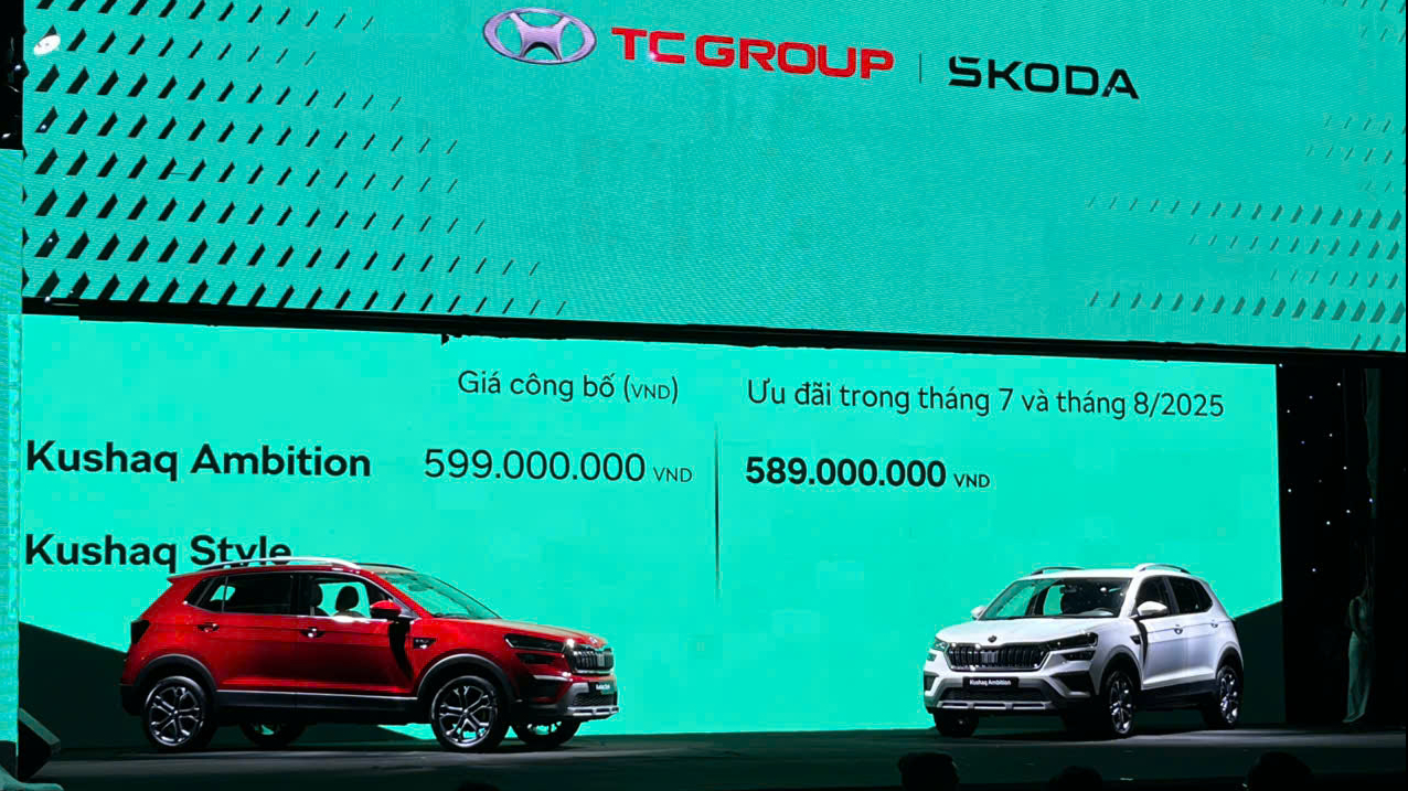 Chênh 50 triệu đồng, hai phiên bản Skoda Kushaq có gì khác nhau?- Ảnh 1. Chênh 50 triệu đồng, hai phiên bản Skoda Kushaq có gì khác nhau?- Ảnh 1.