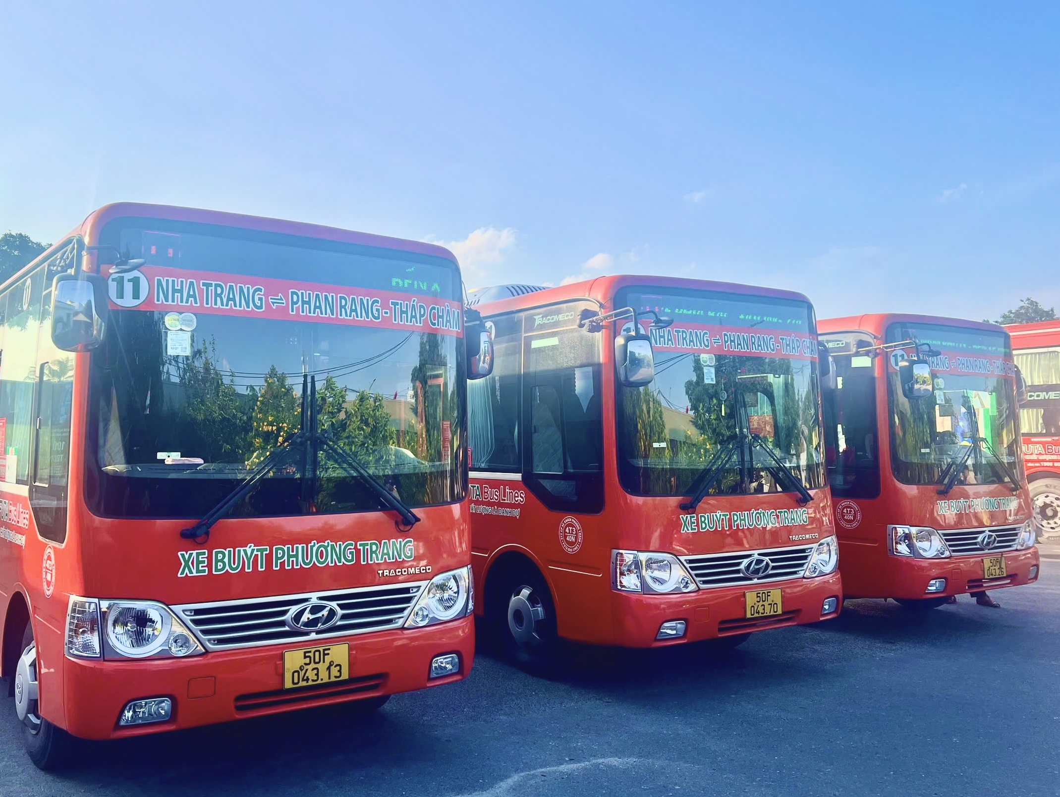 Khánh Hòa chính thức vận hành xe buýt nối Nha Trang và Phan Rang - Tháp Chàm- Ảnh 1. Khánh Hòa chính thức vận hành xe buýt nối Nha Trang và Phan Rang - Tháp Chàm- Ảnh 1.