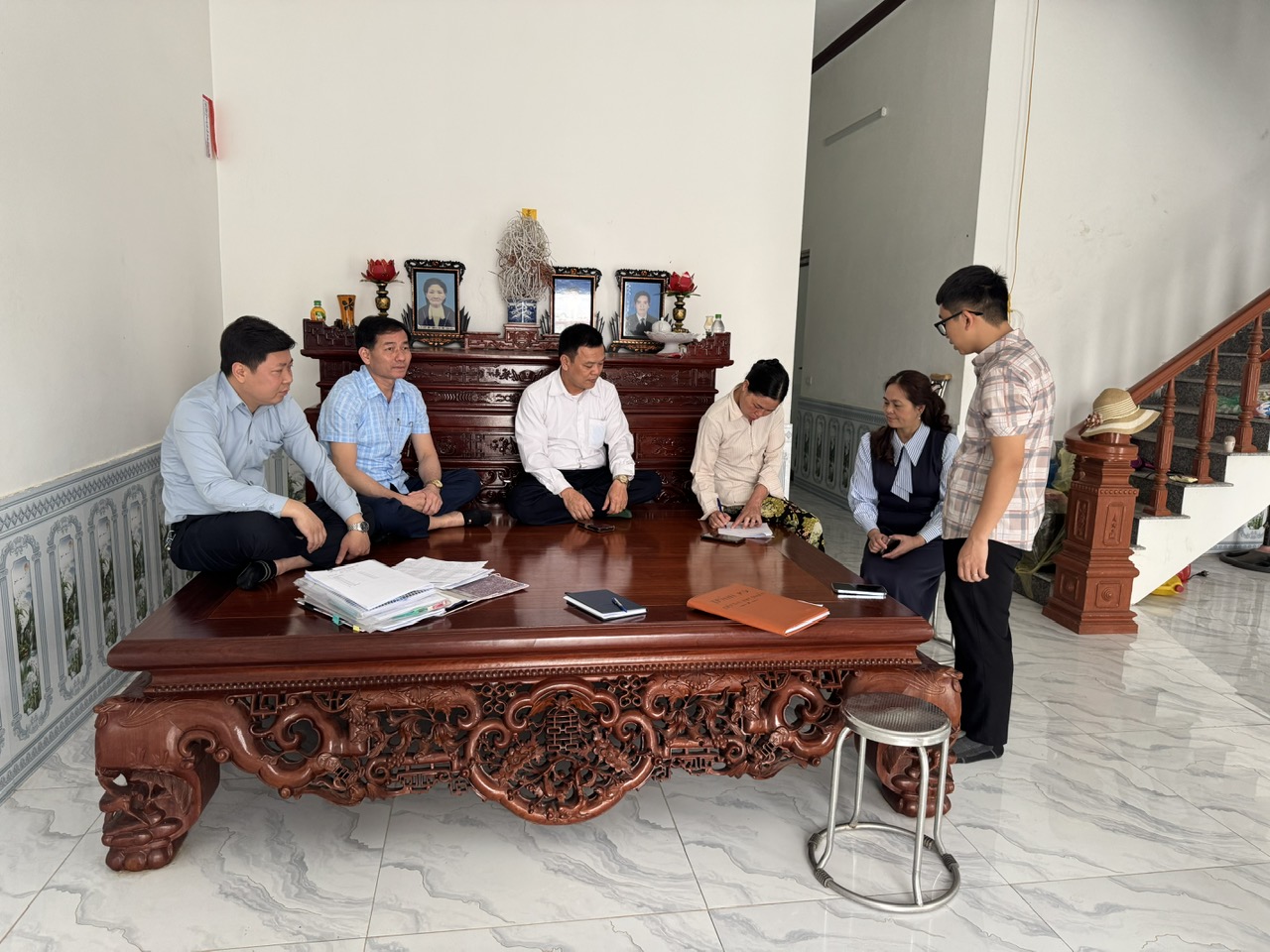 Vĩnh Phúc: Xã Trung Mỹ đẩy mạnh tuyên truyền GPMB dự án Đường dây 500kV Lào Cai - Vĩnh Yên- Ảnh 2.